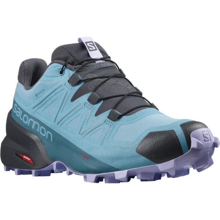 Salomon Speedcross 5 GTX Women's Trail Running Shoes Turquoise | CA 34C61